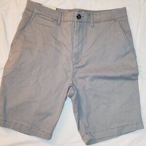 Men's Chino Shorts - Light Gray - Size 32W
